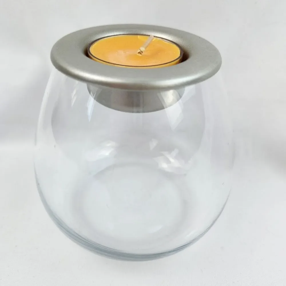 🩵Partylite Clearly Creative Customizable Tealight Candle Holder